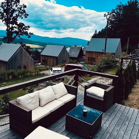 Alpesi faház Chata Horni Plana Horní Planá